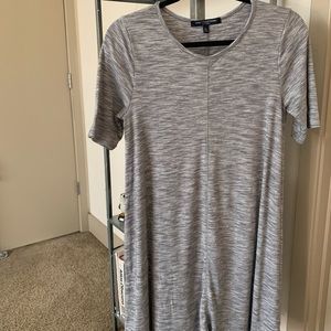 Grey T-shirt dress